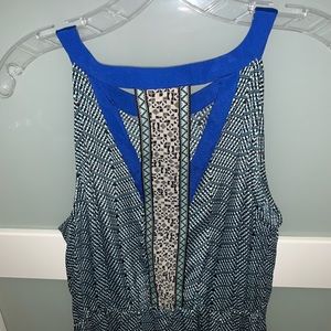 Maxi Lucky Brand Geo Dress